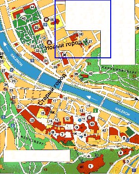 carte de Salzbourg en allemand