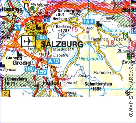 carte de Salzkammergut