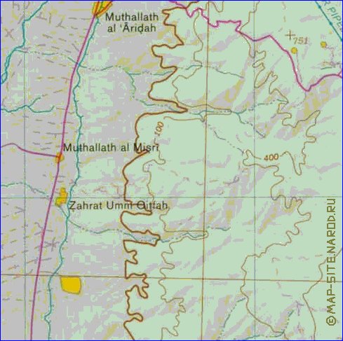 mapa de Cisjordania