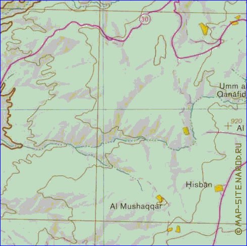 mapa de Cisjordania