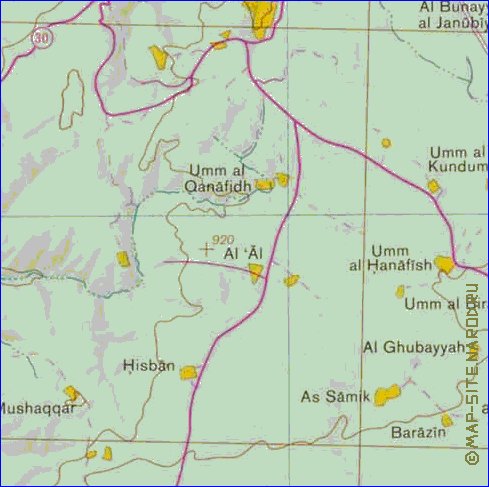 mapa de Cisjordania