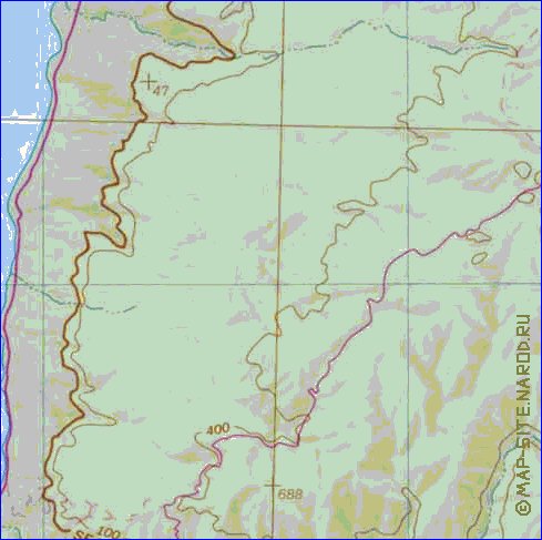 mapa de Cisjordania