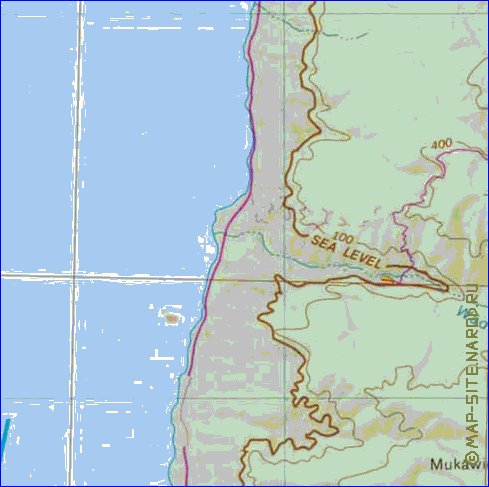 mapa de Cisjordania