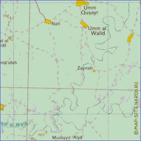 mapa de Cisjordania