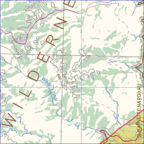 mapa de Cisjordania