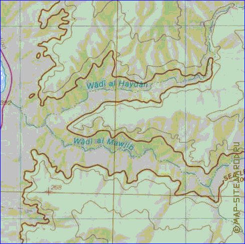 mapa de Cisjordania