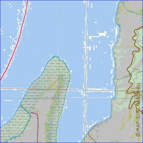 mapa de Cisjordania