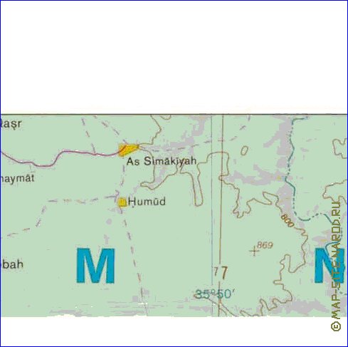 mapa de Cisjordania