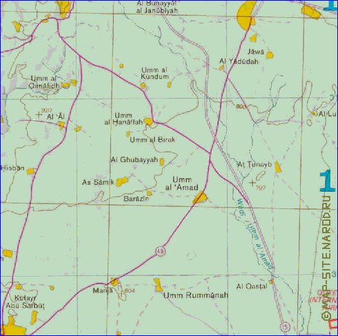 mapa de Cisjordania