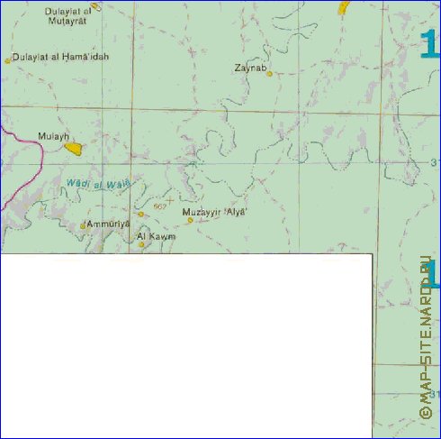 mapa de Cisjordania