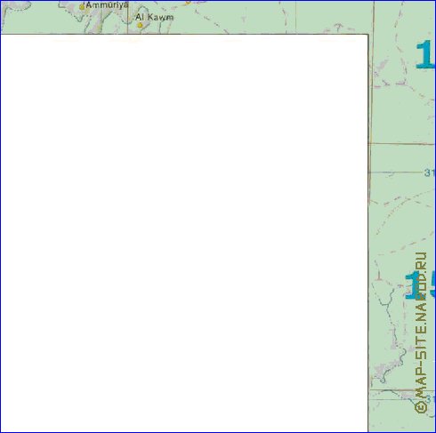 mapa de Cisjordania