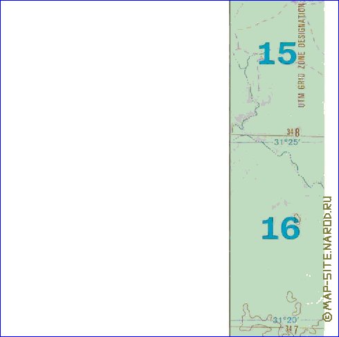 mapa de Cisjordania