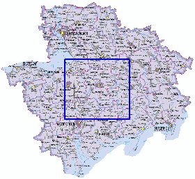 mapa de Zaporizhia